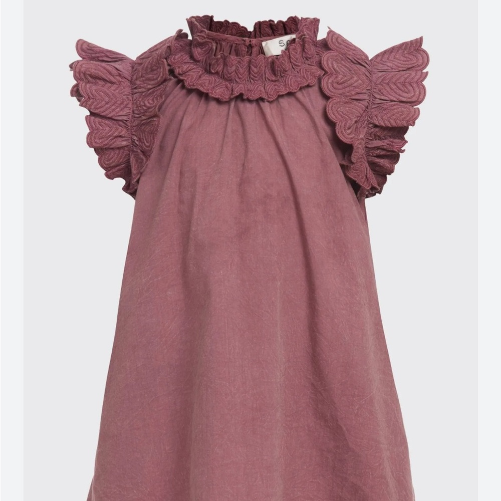 Sea New York Kids Dress in Dusty Rose